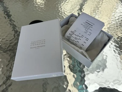 Cartera de cuero Supreme x MM6 Maison Margiela recibo 'blanca' nueva con caja Foto 1 de 4