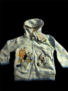 Bluey Hooded Jacket/ 2 Sizes To Choose From Unisex - Picture 1 of 4