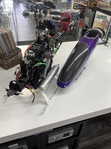 Thunder Tiger Raptor 90 RC Helicopter W/ O.S Max SZ 91 Engine. *Untested* - Picture 1 of 20