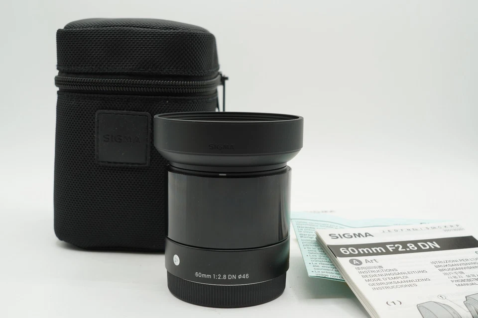 Sigma DN 60mm f/2.8 DN Lens For Sony (Black) (91) - Image 1 of 4
