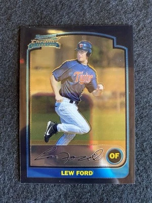2003 Bowman Chrome - Lew Ford #214 (RC) - Image 1 of 2