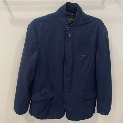 Rag And Bone Jacket Mens Medium Blue 100% Cotton Long Sleeve Sz 44 - Image 1 of 4