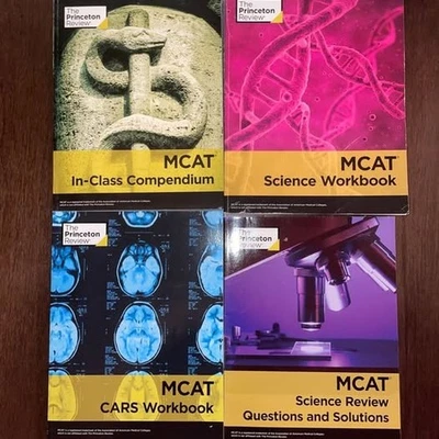 The Princeton Review MCAT In-Class Compendium + Workbooks - Image 1 of 2
