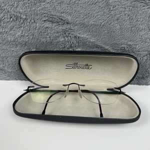 Silhouette 7622 40 6054 Titanium 52-19-140 Womens Eyeglass Frames Only w/ Case - Picture 1 of 24