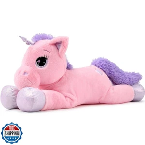 Lanmore Unicorn Stuffed Animal Giant 31" Unicorn Plush Unicorn Pillow Stuffed - Picture 1 of 5