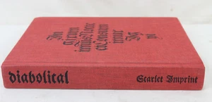 DIABOLICAL (Limited Edition Hardcover) Book Scarlet Imprint 2009 #982 of 999 - Bild 1 von 10