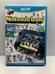 Nintendo Land (Wii U, 2012) Complete w/ Manual Tested Working - Free Ship