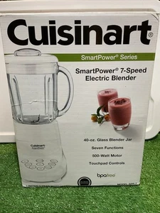 New Cuisinart SPB-7 White Electric Blender 500W 40Oz Glass Jar 7-Speed Rare NIB - Picture 1 of 13