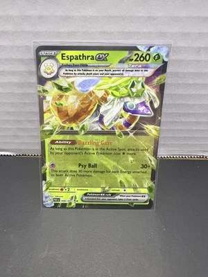 Espathra ex 006/091 Ultra Rare Holo Pokemon Paldean Fates - Image 1 of 2