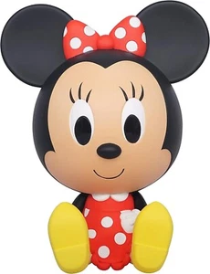 8" Disney Minnie Mouse Figural Coin Bank PVC Plastic Piggy Bank - Picture 1 of 1