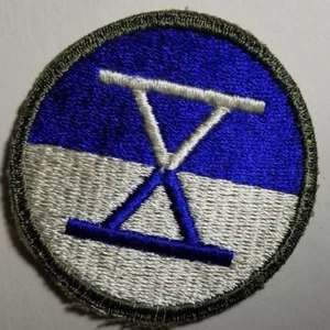 WW2 TENTH ARMY CORPS PATCH 13E - Picture 1 of 2