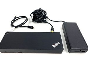 Lenovo ThinkPad Thunderbolt 3 Dock Type 40AC + 135W AC Charger Thunderbolt Cable