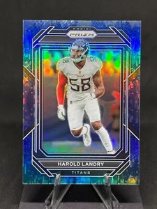 Harold Landry 2022 Panini Prizm Navy Camo Prizm /25 #288 Tennessee Titans - Picture 1 of 2