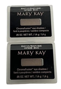 Mary Kay Chromafusion Eye Shadow -Rustic 107609 0.05 oz -LOT OF 2 -FREE SHIPPING - Picture 1 of 1