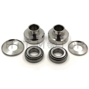Chrome Neck Cups Cup Set Timken Bearings Kit For Harley Chopper Bobber Custom 12 - Bild 1 von 6