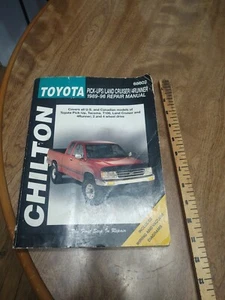 Chilton's Toyota Repair Service Manual 1989-1996 Pick-Ups/Land Cruiser/4Runner - Picture 1 of 3