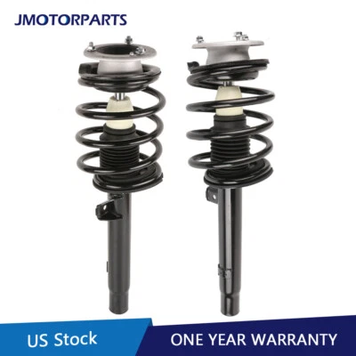 Set(2) Quick Front Complete Struts Shock Absorbers For BMW 325Ci 2001-2005 RWD - Image 1 of 4