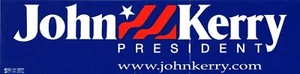 POLITICS STICKER (2004) JOHN KERRY President - Picture 1 of 1