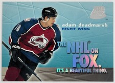 1995-96 Skybox Impact - NHL on Fox ! Adam Deadmarsh