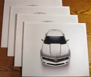 2010 Chevy Camaro Prestige Brochure LOT (4) pcs, LT RS SS GM HUGE - Picture 1 of 5