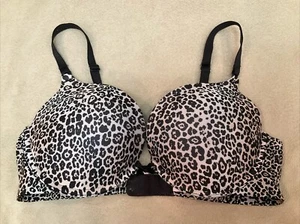 Reggiseno Victoria's Secret 36C ferretto pushup animale - Foto 1 di 6