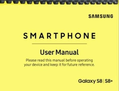 Samsung Galaxy S8 S8+ AT&T OWNER'S USER MANUAL - image 1 of 2