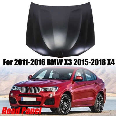 For 2011-2017 BMW X3 2015-2018 X4 Replacement Hood Steel Hood Panel Assembly — 第 1/4 张图片
