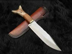 Custom Handmade Legends of the Fall Replica Bowie Knife with Leather cover - Picture 1 of 9