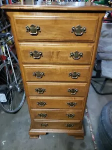 Ethan Allen Heirloom Collection 7 Drawer Lingerie Chest - Picture 1 of 13