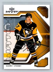 2021-2022 Upper Deck MVP 20th Anniversary #3 Sidney Crosby Pittsburgh Penguins - Picture 1 of 2