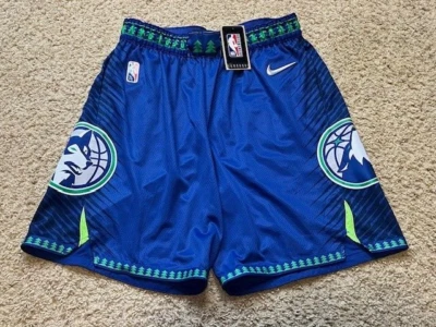 Pantalones Cortos Minnesota Timberwolves Nike 2021-22 Edición City Swingman Talla XL 42 NUEVOS CON ETIQUETAS Foto 1 de 4