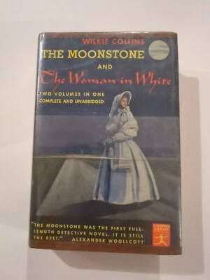Wilkie Collins THE MOONSTONE AND THE WOMAN IN WHITE  Modern Library Edition HC  Foto 1 de 4