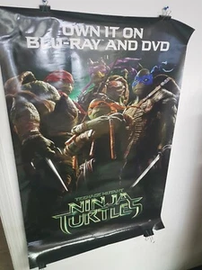2er SET TMNT Poster 2014 27 x 40 PROMO mit OVP TEENAGE MUTANT TURTLES - Bild 1 von 12
