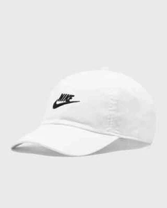 Nike Club Unstructured Futura Wash Cap White Black Hat FB5368 100 - SIZE M/L - Picture 1 of 6