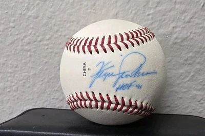 Fergie Jenkins Autographed Baseball –HOF ’91– Markwort L96 ,Chicago Cubs ,No COA - Image 1 of 4