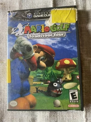 Mario Golf: Toadstool Tour (Nintendo GameCube, 2003) Tested Works CIB Complete - Image 1 of 3