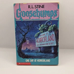 Gänsehaut 16 One Day at Horrorland R.L. Stine 1994 Erstausgabe - Bild 1 von 7