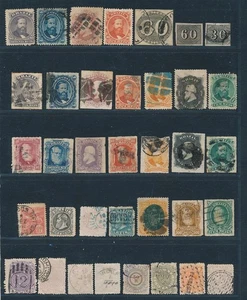 D465604 Brazil Nice selection of MH/VFU Used stamps - Picture 1 of 2