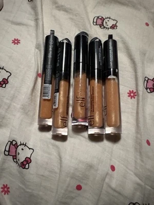 e.l.f. elf Plumping Lip Gloss Champagne Glam 0.09 fl oz 2.7mL ea 82450 NEW! - Image 1 of 3