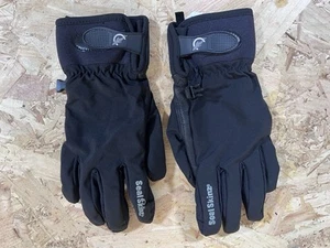 Sealskinz Gloves KJ911 All Season Black Handwarmers Outdoor UK Mens Small S - Picture 1 of 4