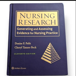 Nursing Research 11th Edition Polit Beck Hardcover Textbook w/ Unused Code - Imagen 1 de 6