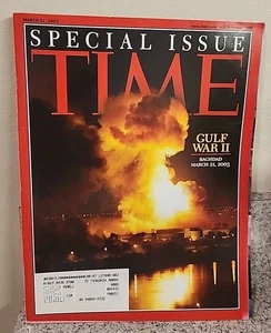 Time Magazine ~ Gulf War II Special Issue ~ March 31, 2003 - Imagen 1 de 2