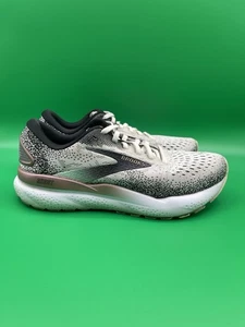 Zapatos para correr Brooks Ghost 16 para mujer blancos/negros/oro rosa talla 7 - Imagen 1 de 13