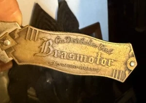 Vintage San Paulo  Brasil  Brasmotor Company Handle Letter Opener - Picture 1 of 6