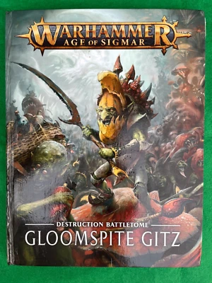 Warhammer Age Of Sigmar DESTRUCTION BATTLETOME GLOOMSPITE GITZ book - Image 1 of 3