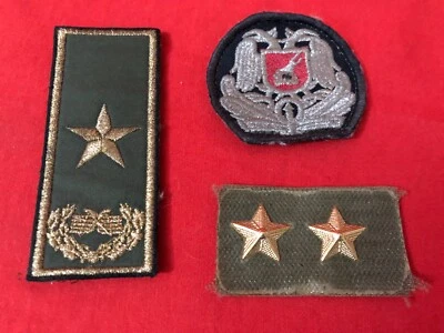 ALBANIA ARMY PATCH + RANKS ALBANIAN MILITARY INSIGNIA - Image 1 of 3