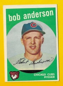 66707 1959 Topps #447 Bob Anderson CUBS EX/MT - Picture 1 of 2