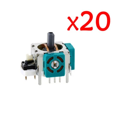 20PCS Replacement 3D Joystick for Xbox 360 Wireless Controller (Green) US FAST - Image 1 of 4