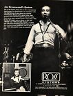 Young LEE GREENWOOD PINUP vtg 80s ROSS Pro Sound System Gear Magazine Print Ad