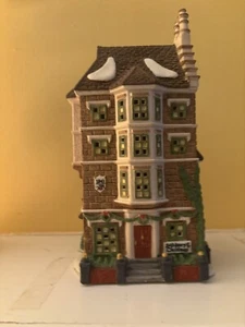 D56 Dicken's Village Series, Nephew Fred's Flat, #55573, 1991 - Picture 1 of 6